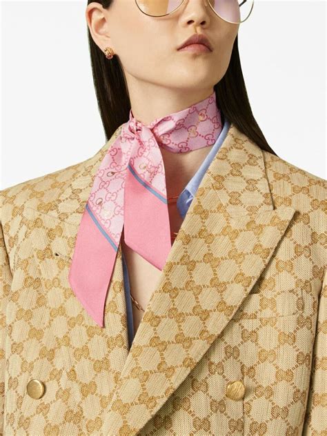 gucci neck bow how to wear|GG silk neck bow in white .